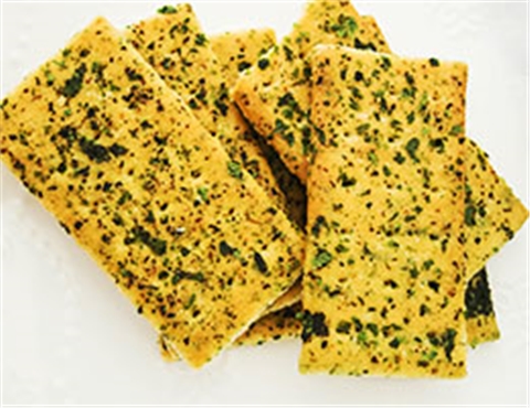 饼干生产厂家趣园纳豆海苔野菜味饼干批发