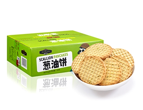 趣园350g葱油味饼干