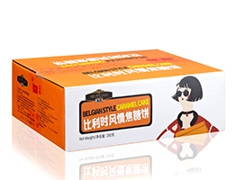趣园350g比利时风味焦糖饼干