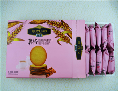 300克趣园薯格饼干巴西烤肉味